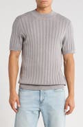 Abound Mock Neck Rib Sweater
