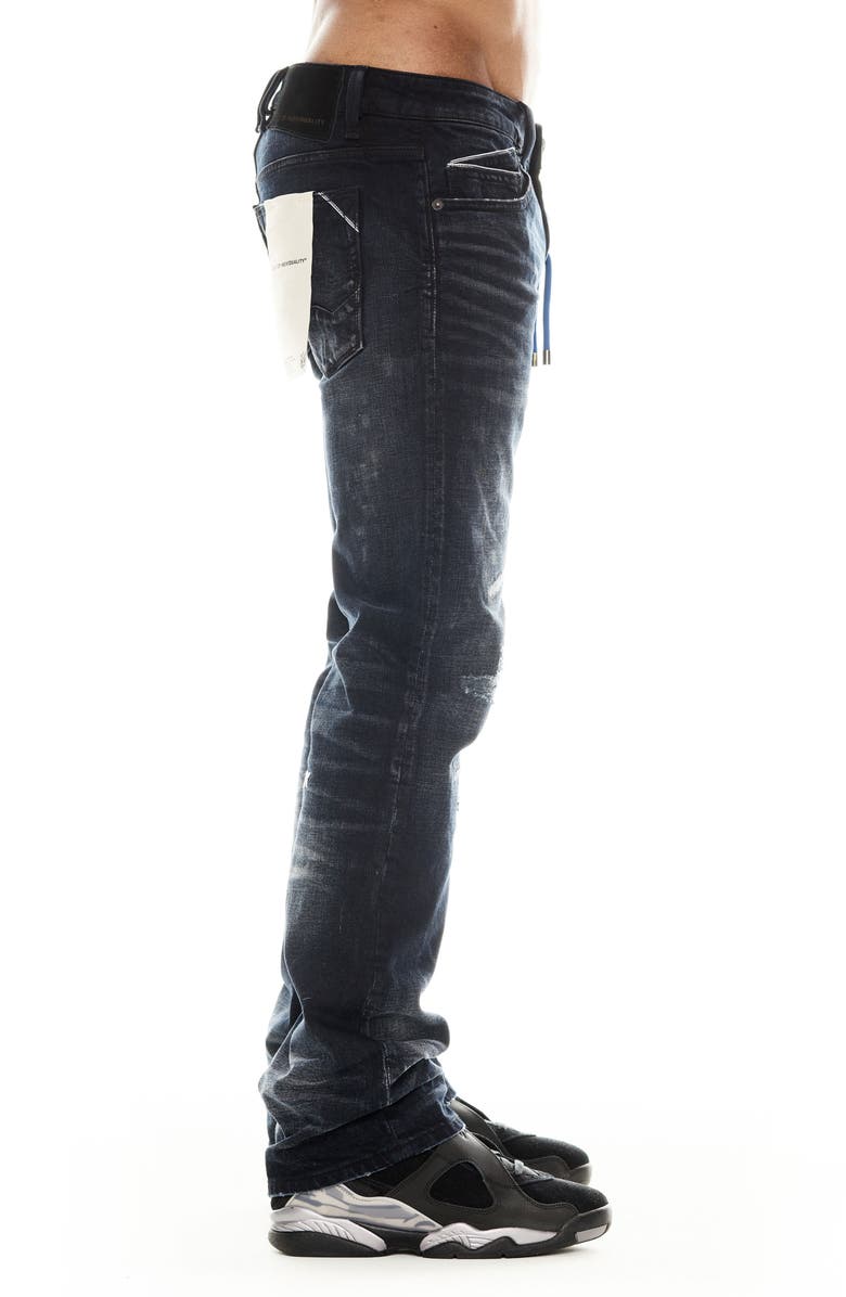 Cult of Individuality Hagen Relaxed Ripped Baggy Jeans, Alternate, color, Sapphire