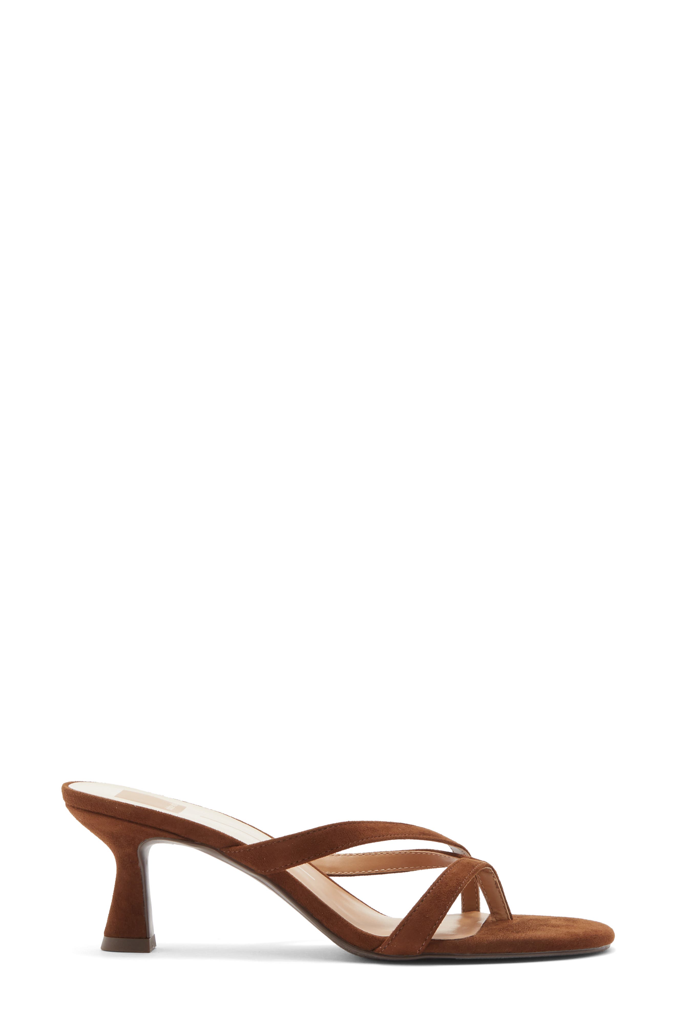 Daisy Slide Sandal, Alternate, color, COCOA STELLA SUEDE
