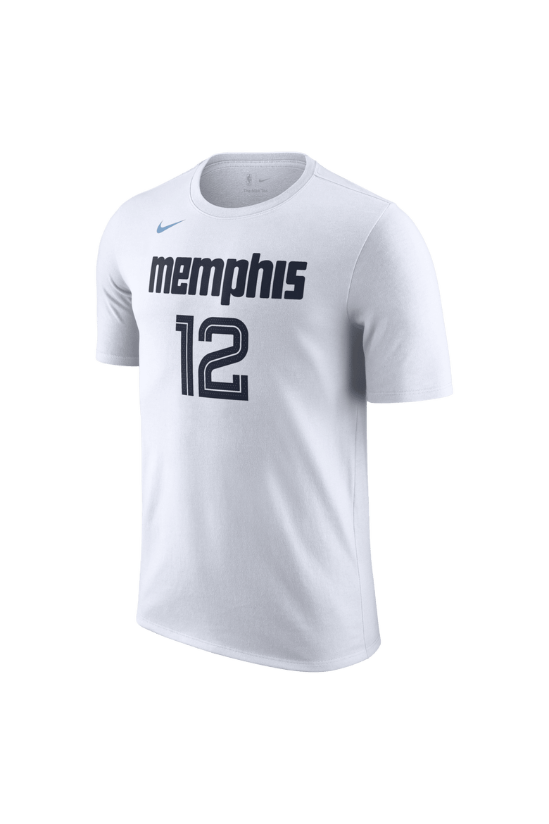 Unisex Nike Ja Morant White Memphis Grizzlies 2025/26 City Edition Name & Number T-Shirt, Alternate, color, White