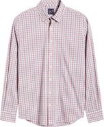 johnnie-O Brantley Plaid Performance Button-Down Shirt