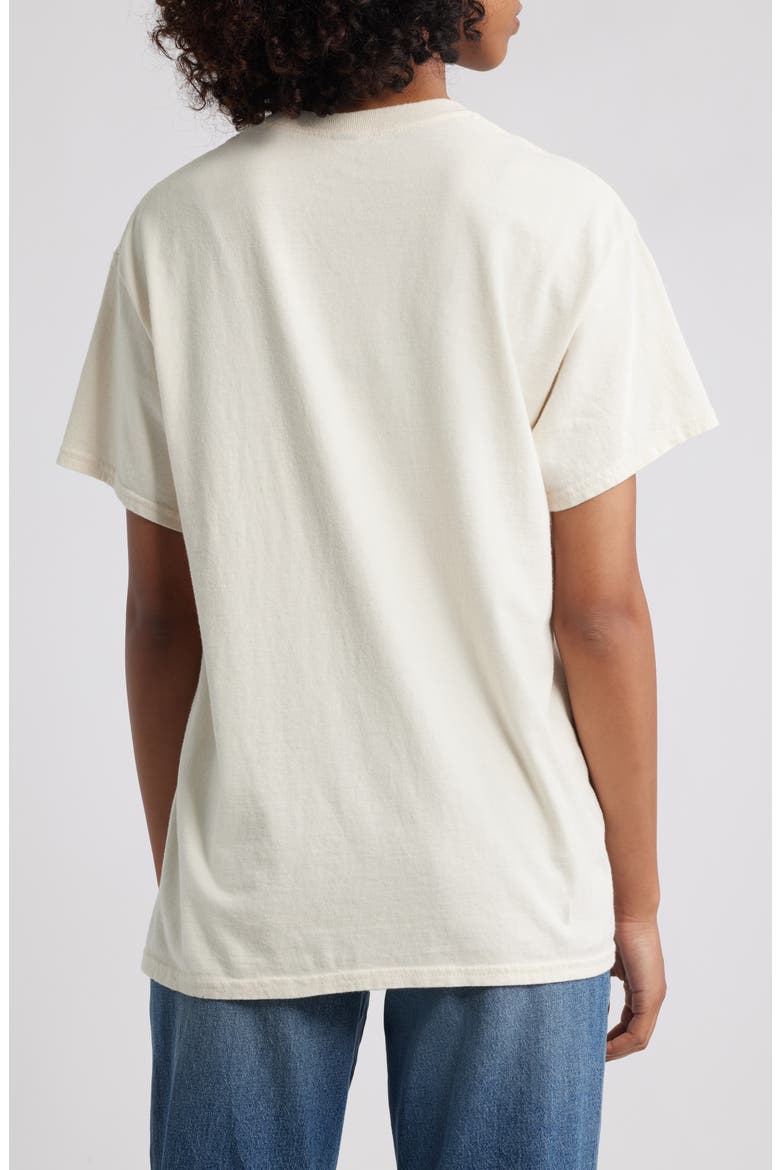 Horses Running Cotton Graphic T-Shirt, Alternate, color, MARSHMALLOW
