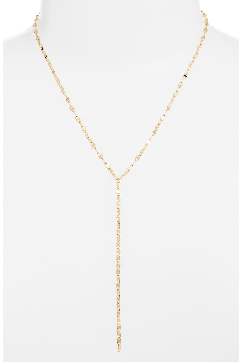 Demi Fine Shimmer Y-Necklace, Alternate, color, GOLD
