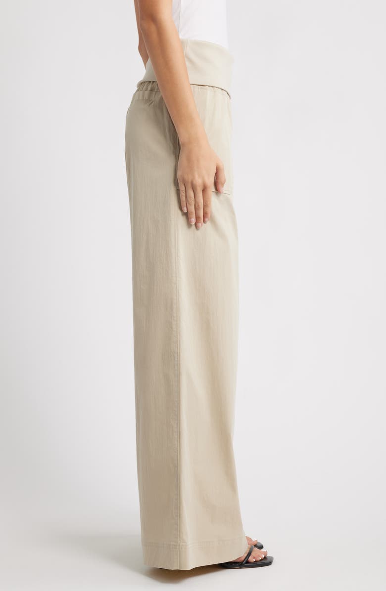 Wit & Wisdom Ultra Skyrise Wide Leg Pants, Alternate, color, Seashell