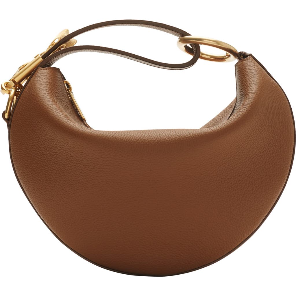 Burberry Womens Hazel Knight Arc Top-handle Leather Bag In Hazel