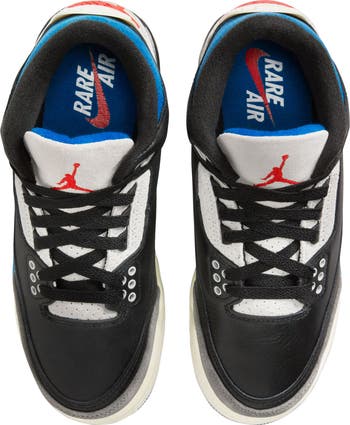 Kids' Air Jordan 3 Retro Basketball Sneaker