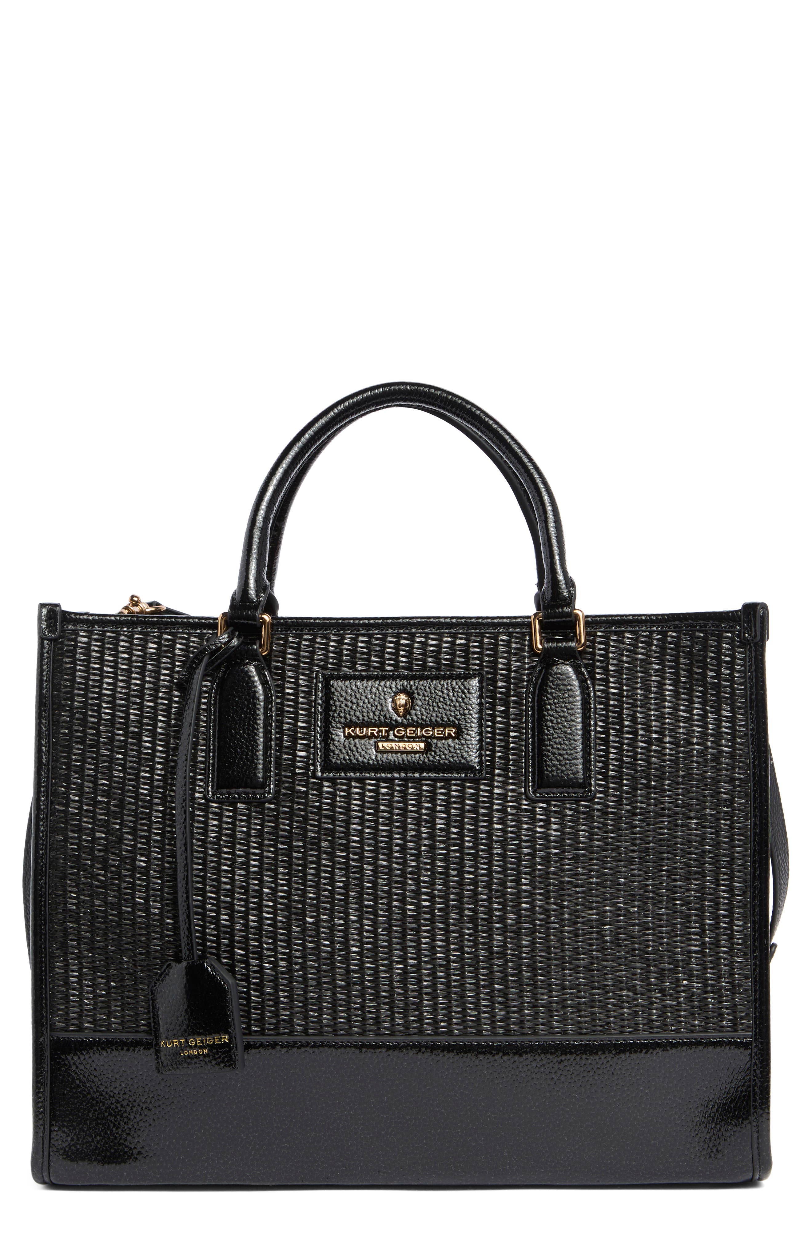 Kurt Geiger London Chiswick Raffia Tote