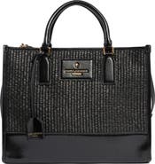 Kurt Geiger London Chiswick Raffia Tote
