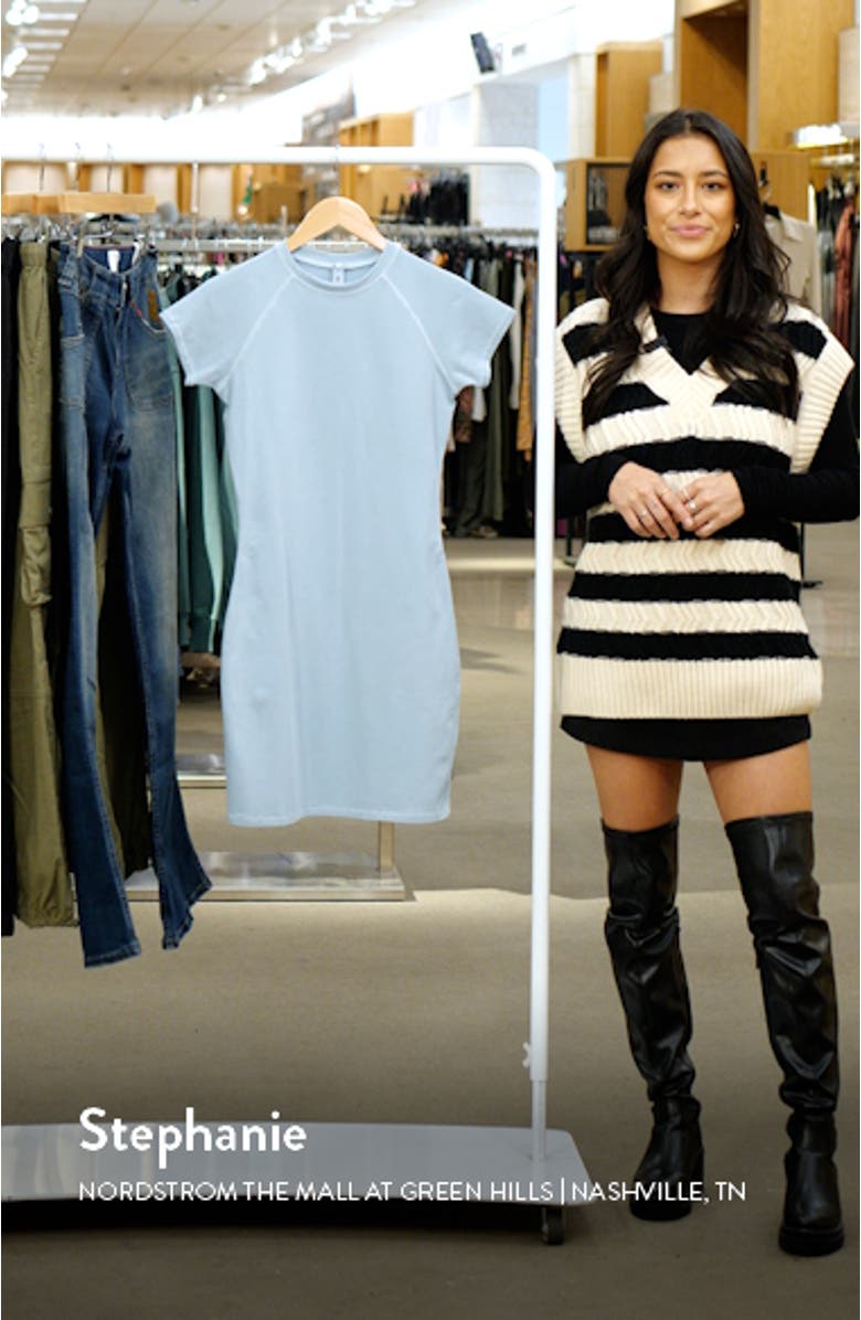 New Vintage Raglan Sleeve Minidress, sales video thumbnail