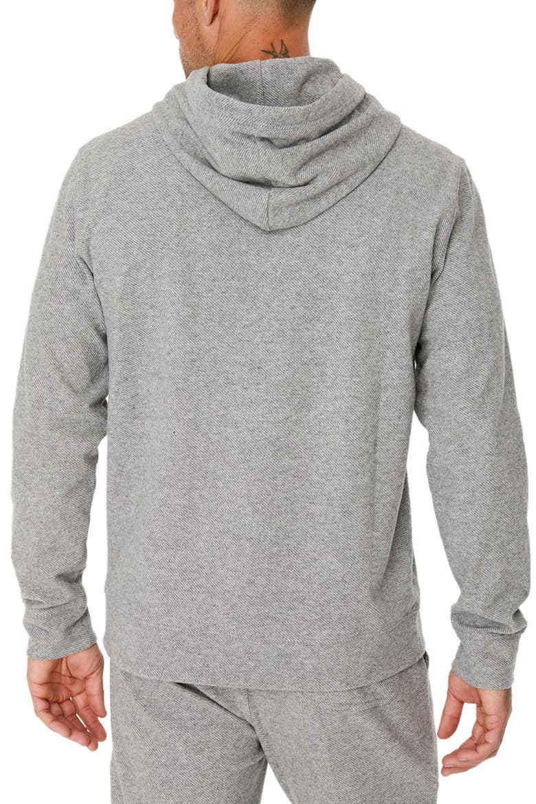 Generation Twill Knit Hoodie, Alternate, color, GREY