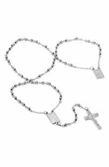 HMY JEWELRY Religious Rosary Necklace