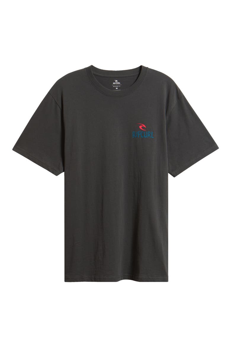 Shred Til Dead Cotton Graphic T-Shirt, Alternate, color, WASHED BLACK