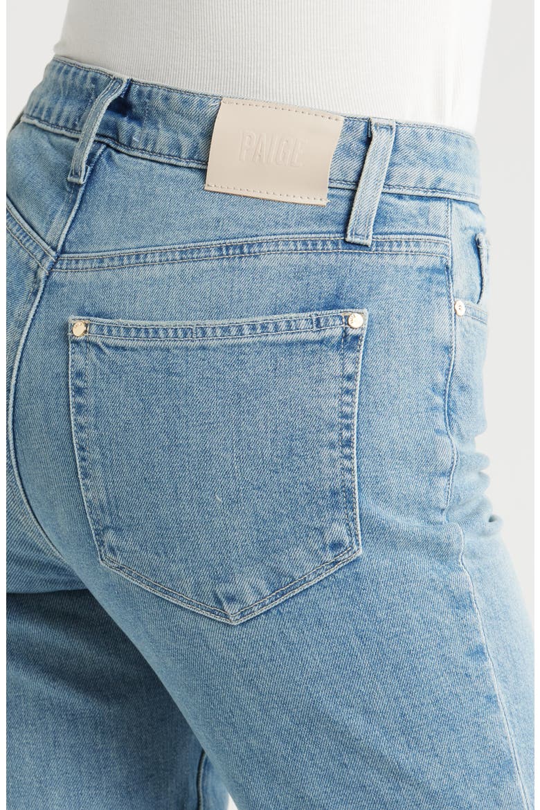 Courtney Raw Hem High Waist Ankle Flare Jeans, Alternate, color, LARAMBLA