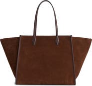 Madewell The Lexington Overnighter Suede Zip Tote