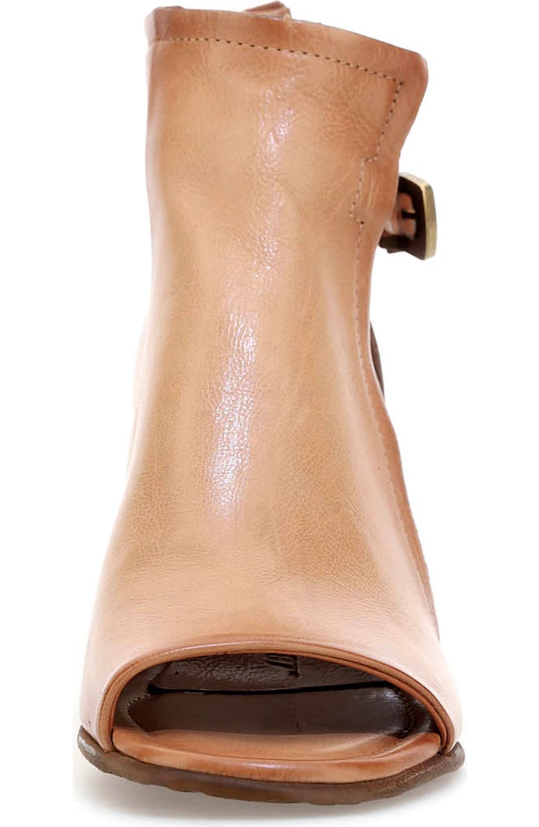 A.S.98 Maxwell Open Toe Bootie, Alternate, color, Sand