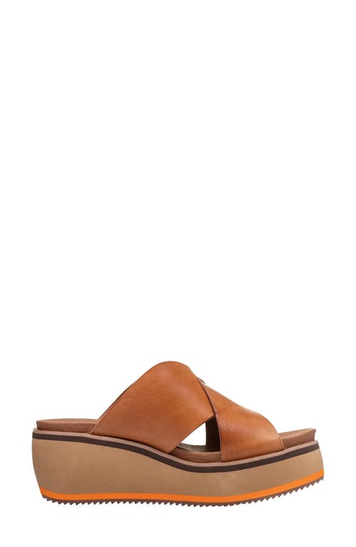 Antelope Jade Platform Sandal In Taupe
