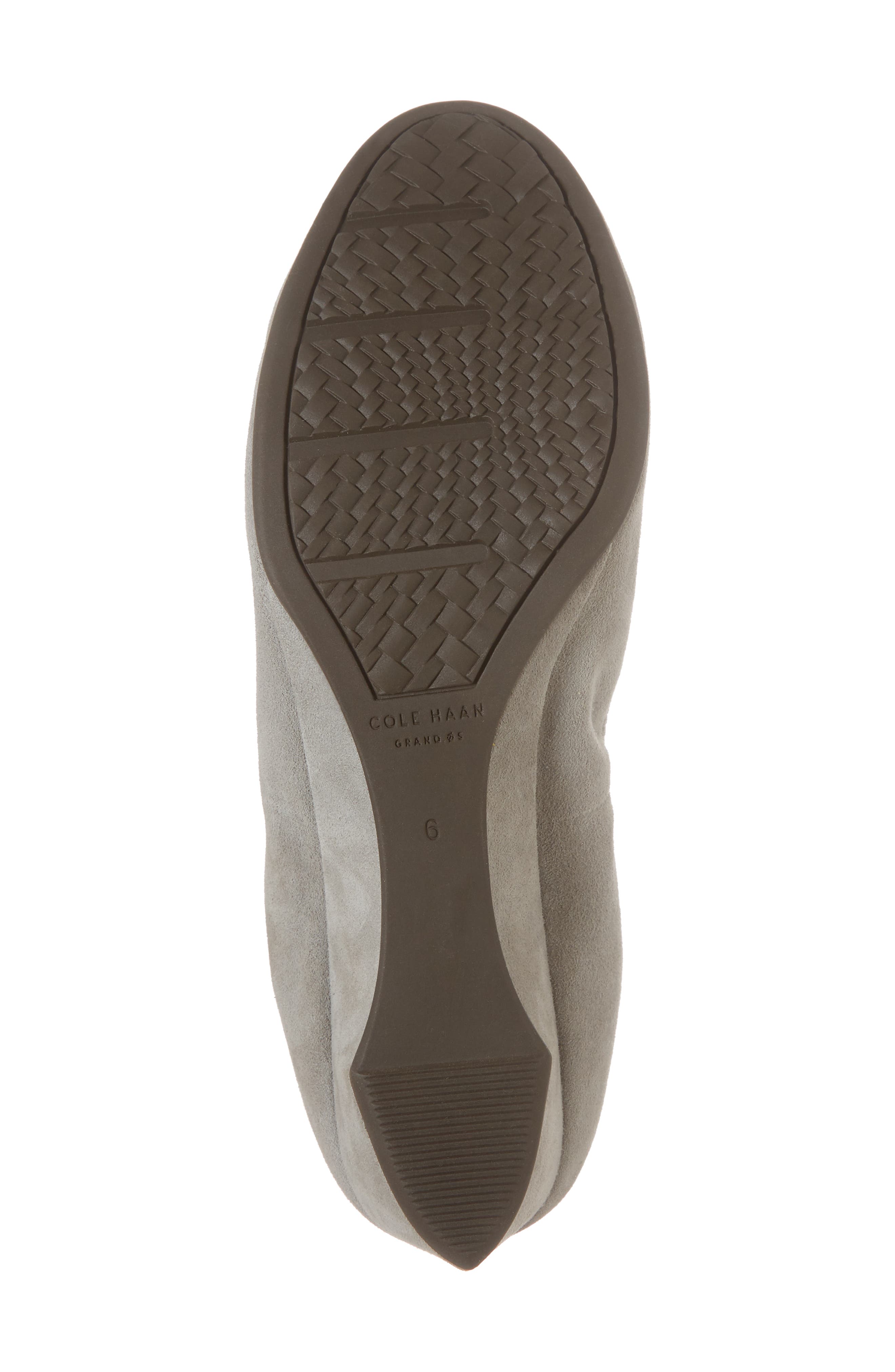 Sadie Wedge Pump, Alternate, color, IRONSTONE SUEDE