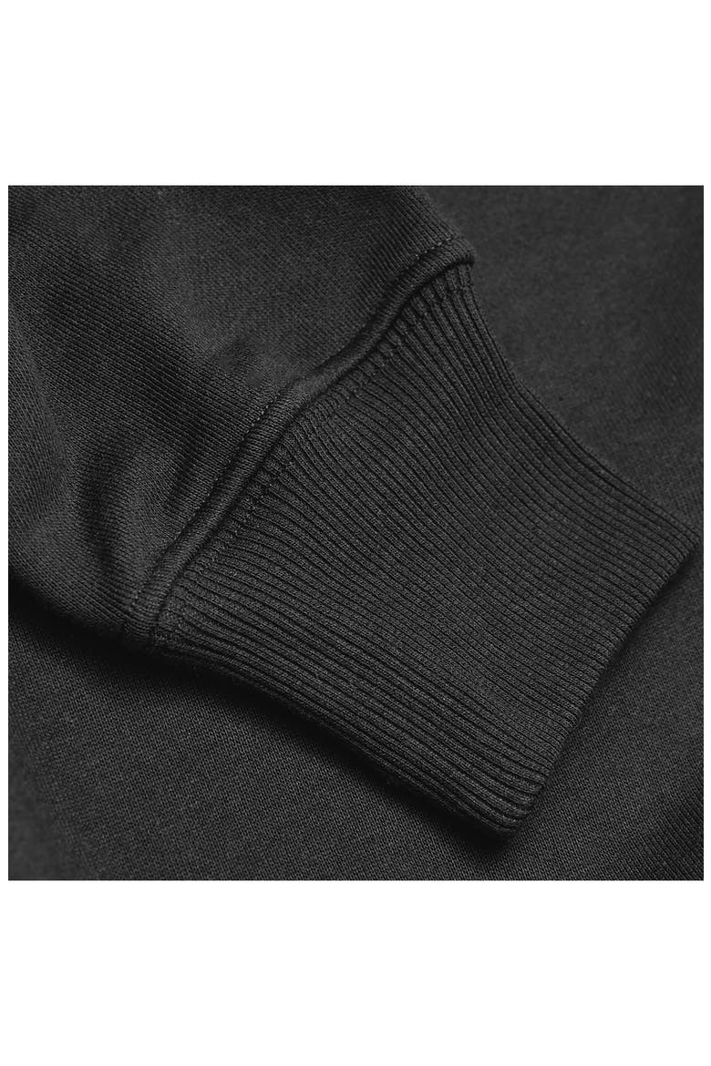 Fleece Crewneck Sweatshirt, Alternate, color, CARBON