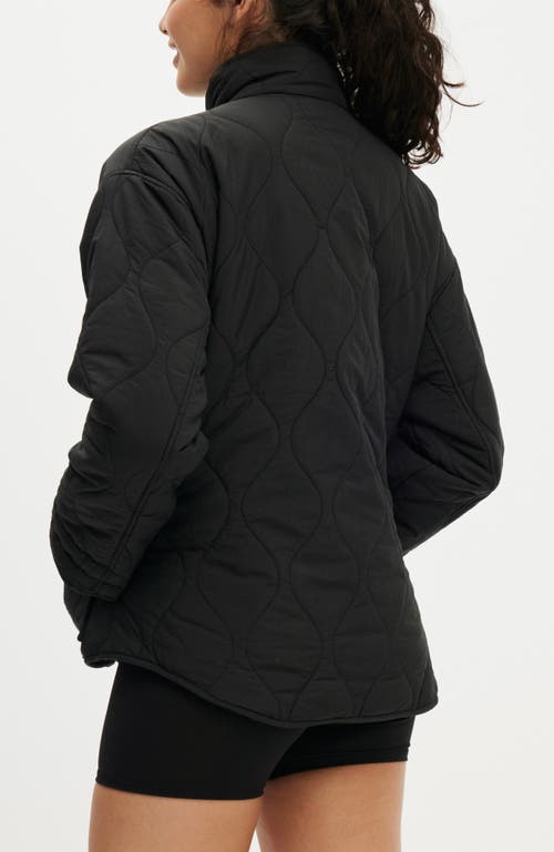 COTTON ON BODY COTTON ON BODY WARM UP RELAXED LIGHTWEIGHT JACKET