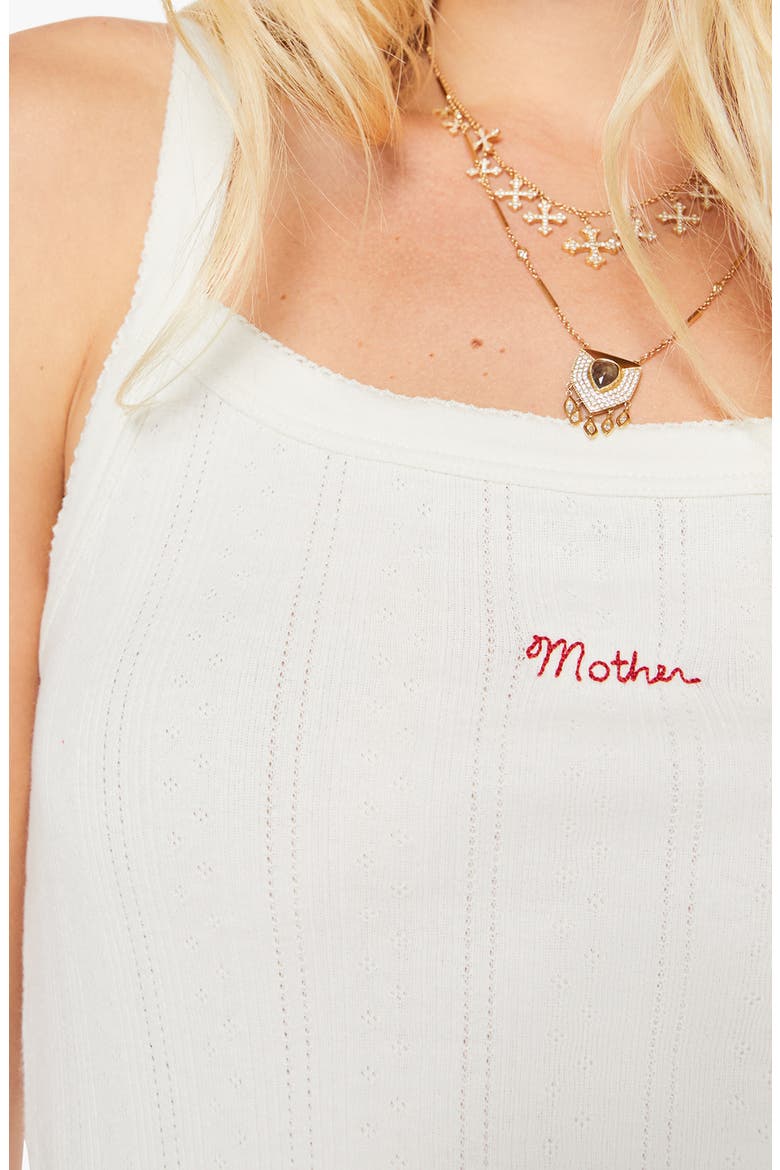 The Teeny Weeny Cotton Tank, Alternate, color, WHISPER WHITE