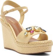 Arezzo Georgina Platform Wedge Sandal
