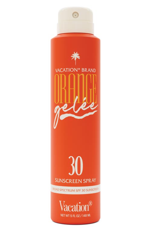 Vacation Orange Gelee Spray Oil Spf 30 Body Sunscreen 5 Oz. In No Color