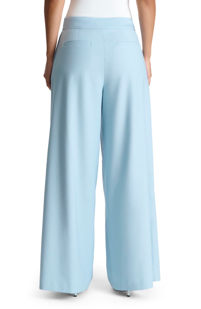 Naked Wardrobe Suiting Oversize Wide Leg Pants, Alternate, color, Baby Blue
