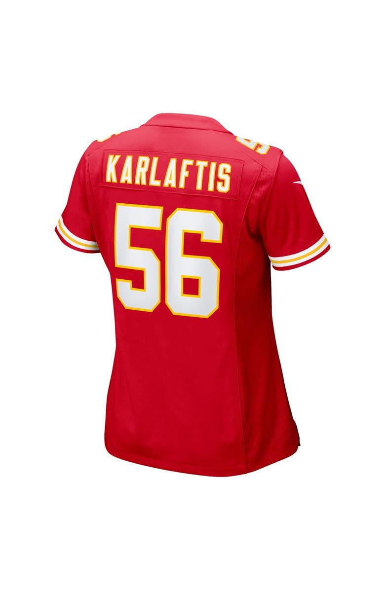 Nike Women's Nike George Karlaftis Red Kansas City Chiefs Game Player Jersey, Alternate, color, Red