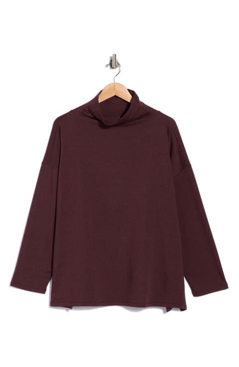 High Funnel Neck Box Top