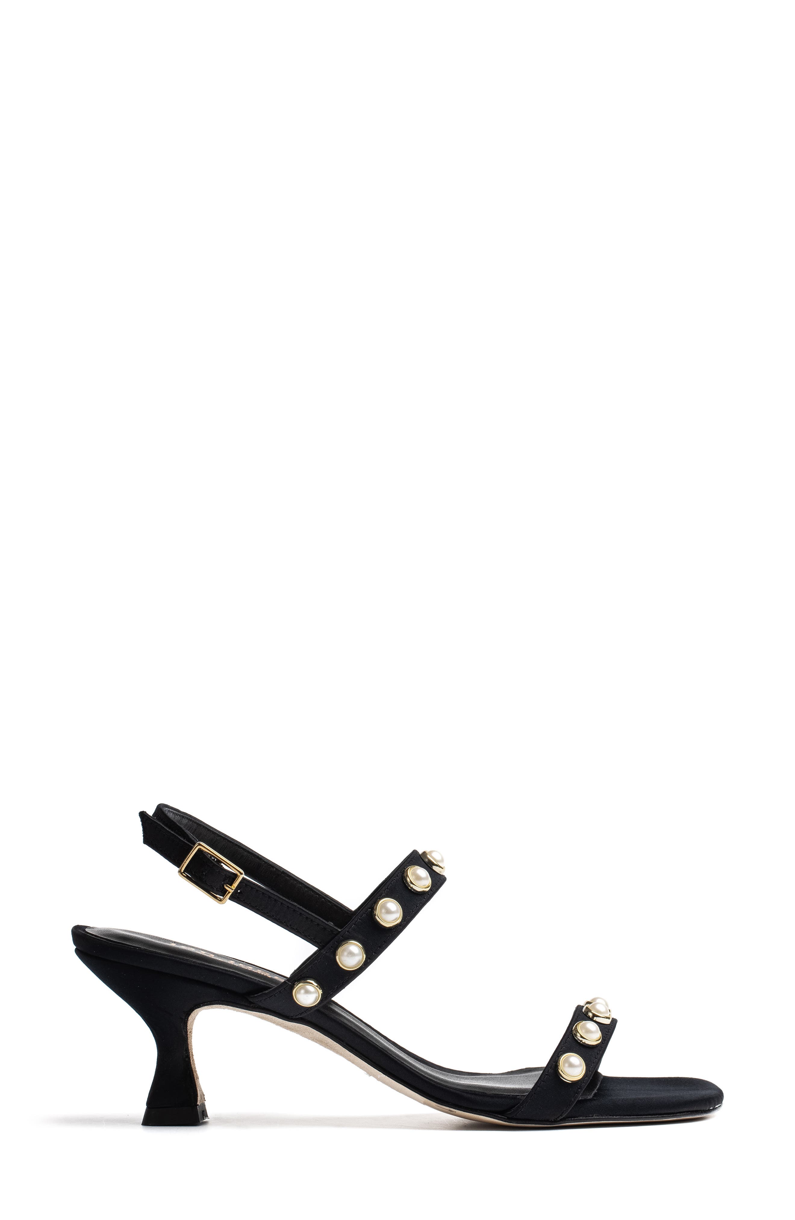 Jon Josef Carson Imitation Pearl Sandal, Alternate, color, 