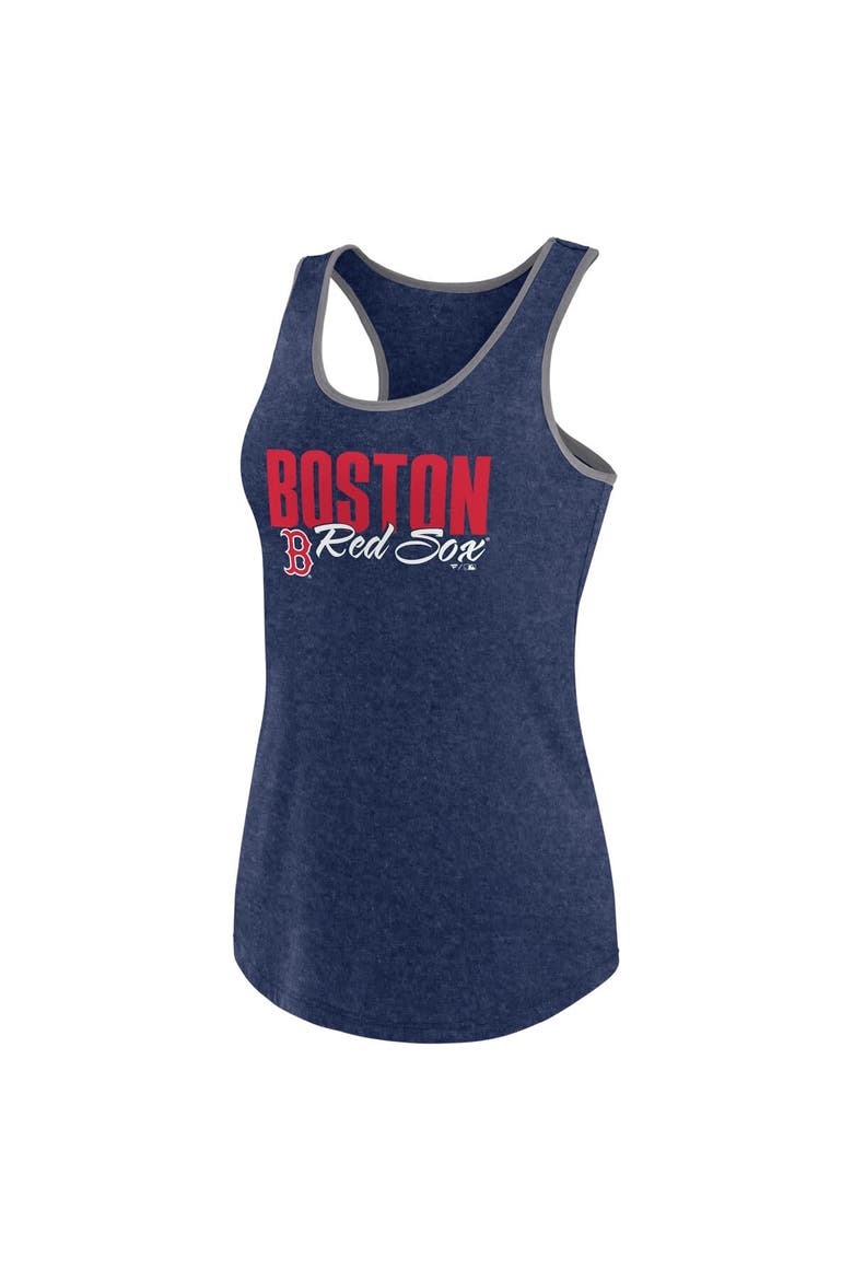 Women's Profile Navy Boston Red Sox Plus Size Racerback Tank Top, Alternate, color, Navy