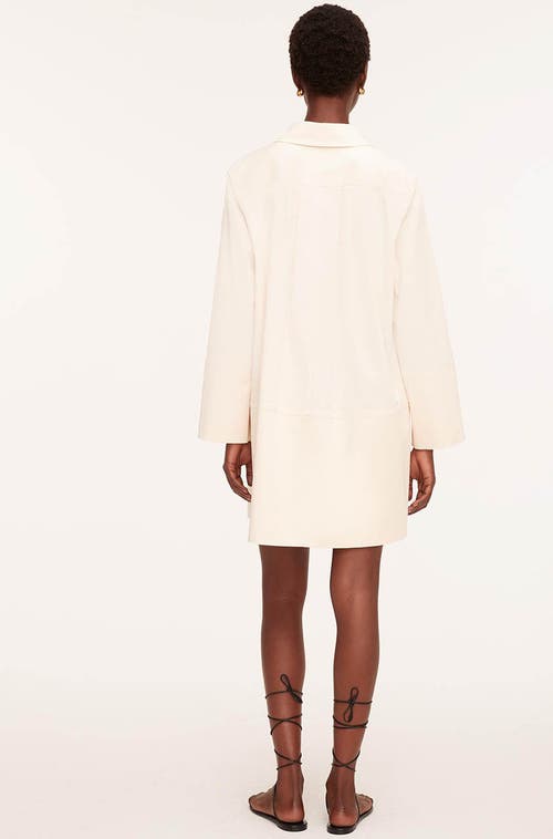 REBECCA TAYLOR REBECCA TAYLOR HEAVY COTTON SHIRT DRESS