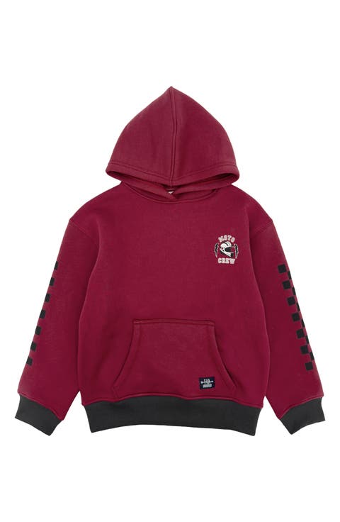 Kids' Hadley Moto Cotton Blend Hoodie (Toddler & Little Kid)