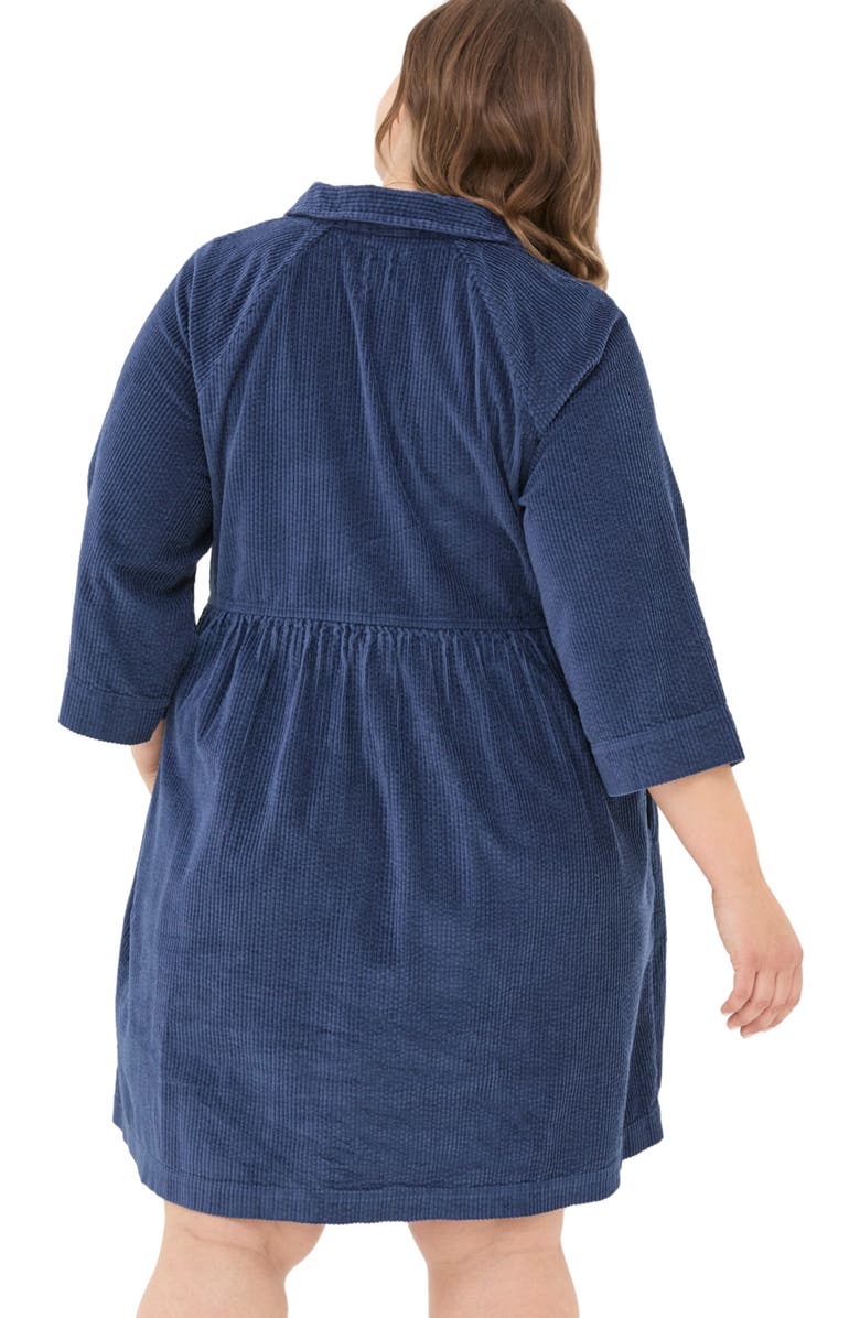 FatFace Women's Plus Size Sara Bubble Cord Dress, Alternate, color, 