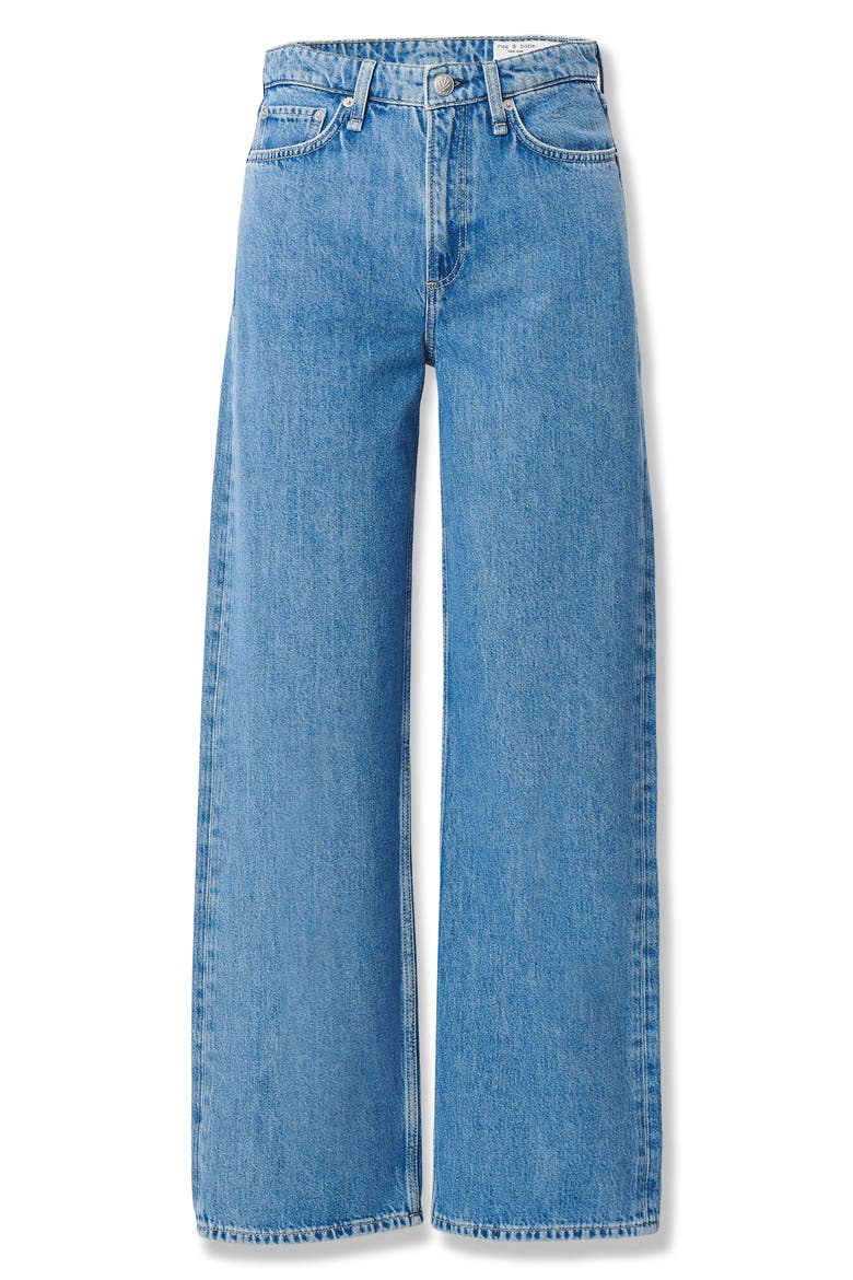 Logan Mid Rise Wide Leg Jeans, Alternate, color, DOWNEY