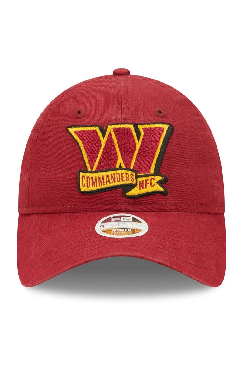Women's New Era Burgundy Washington Commanders 2022 Sideline Adjustable 9TWENTY Hat, Alternate, color, Burgundy