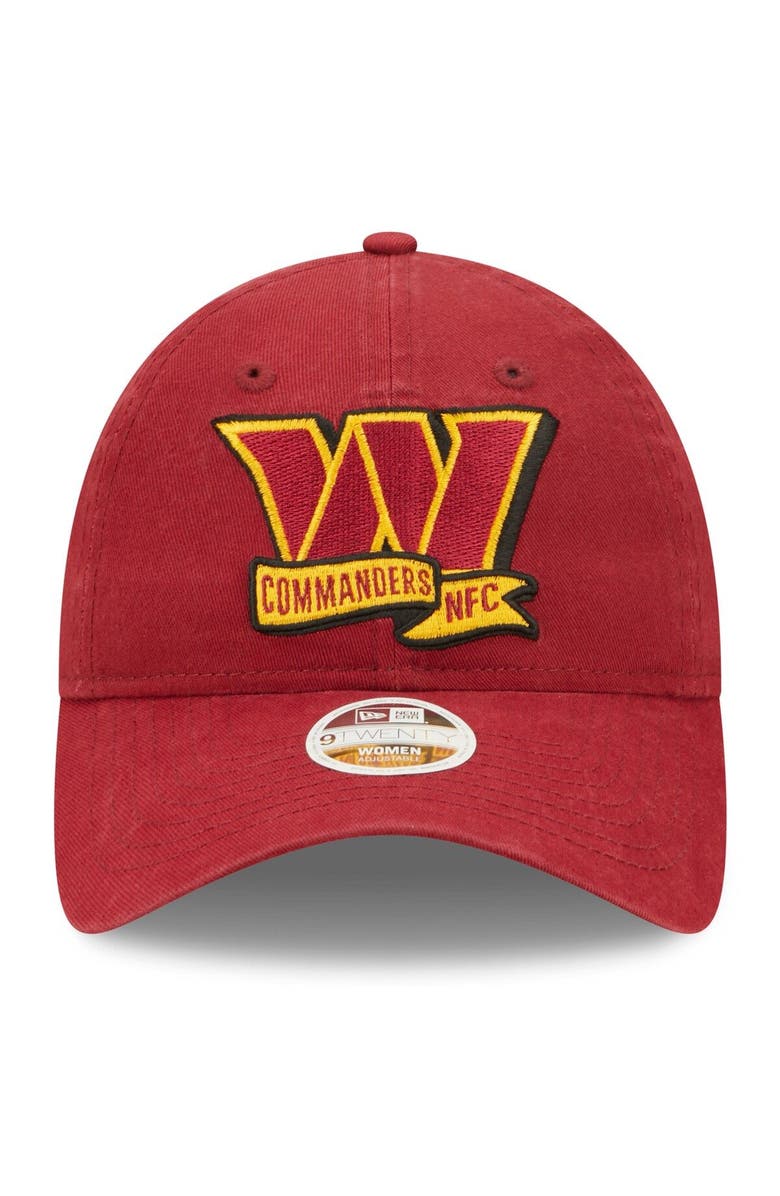 New Era Women's New Era Burgundy Washington Commanders 2022 Sideline Adjustable 9TWENTY Hat, Alternate, color,