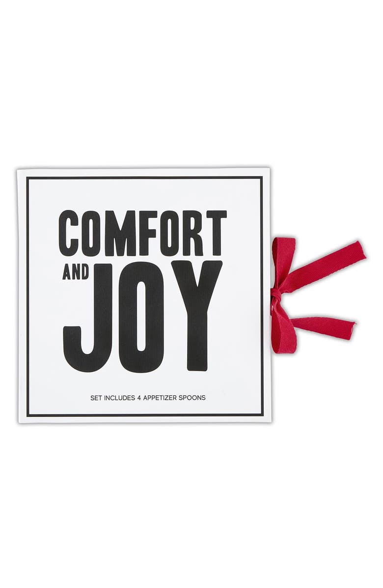 CREATIVE BRANDS 4-Piece Charcuterie Spoon Set, Alternate, color, Red Multi