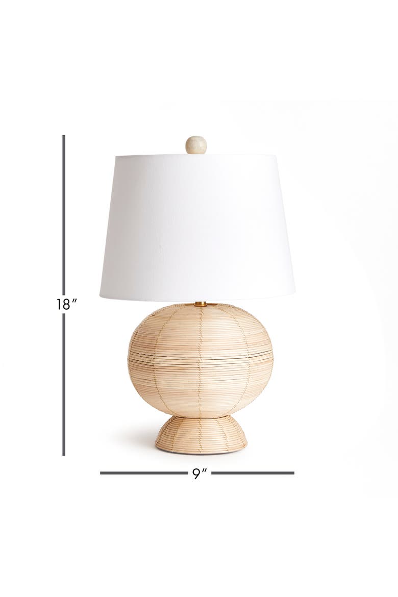 Maye Hourglass Lamp, Alternate, color, Brown