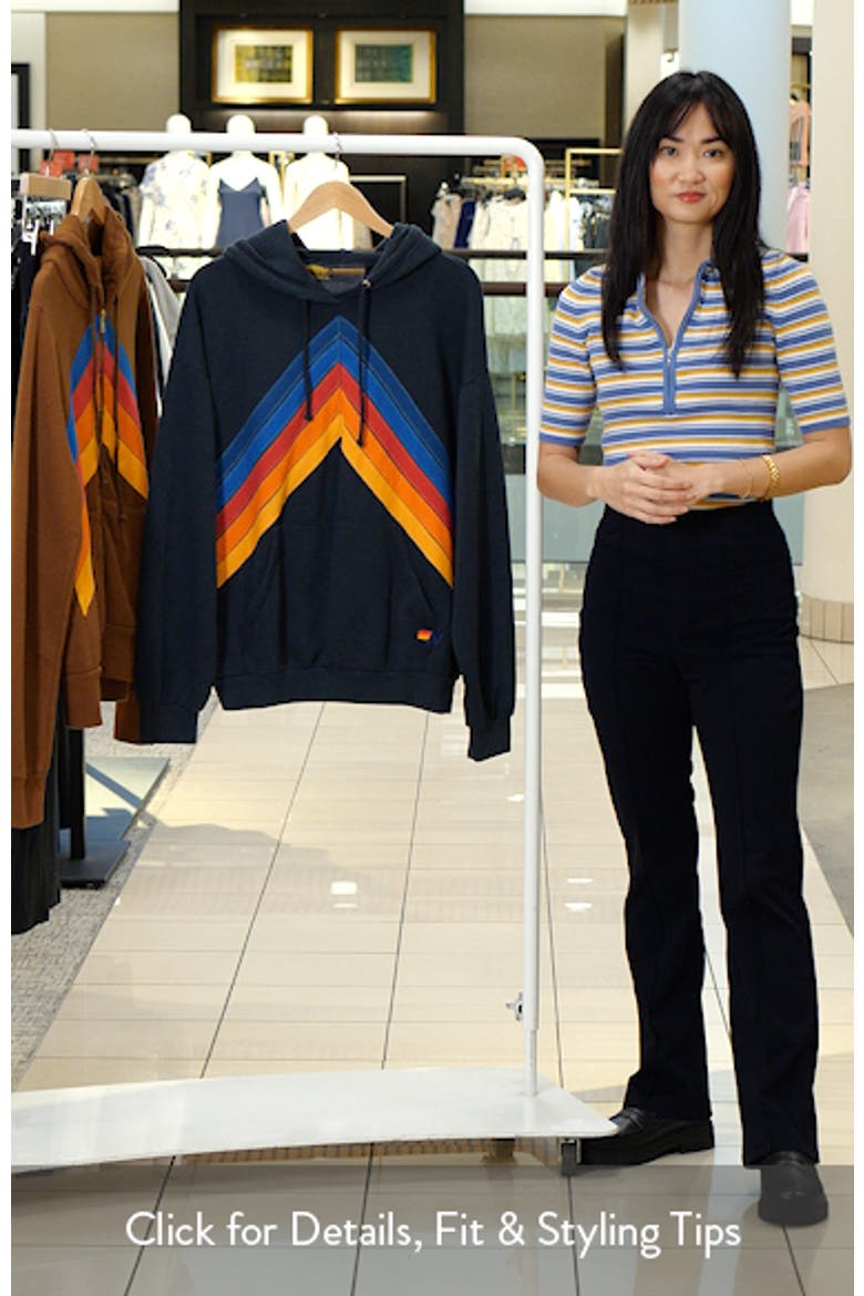 Mountain Stitch Chevron Hoodie video