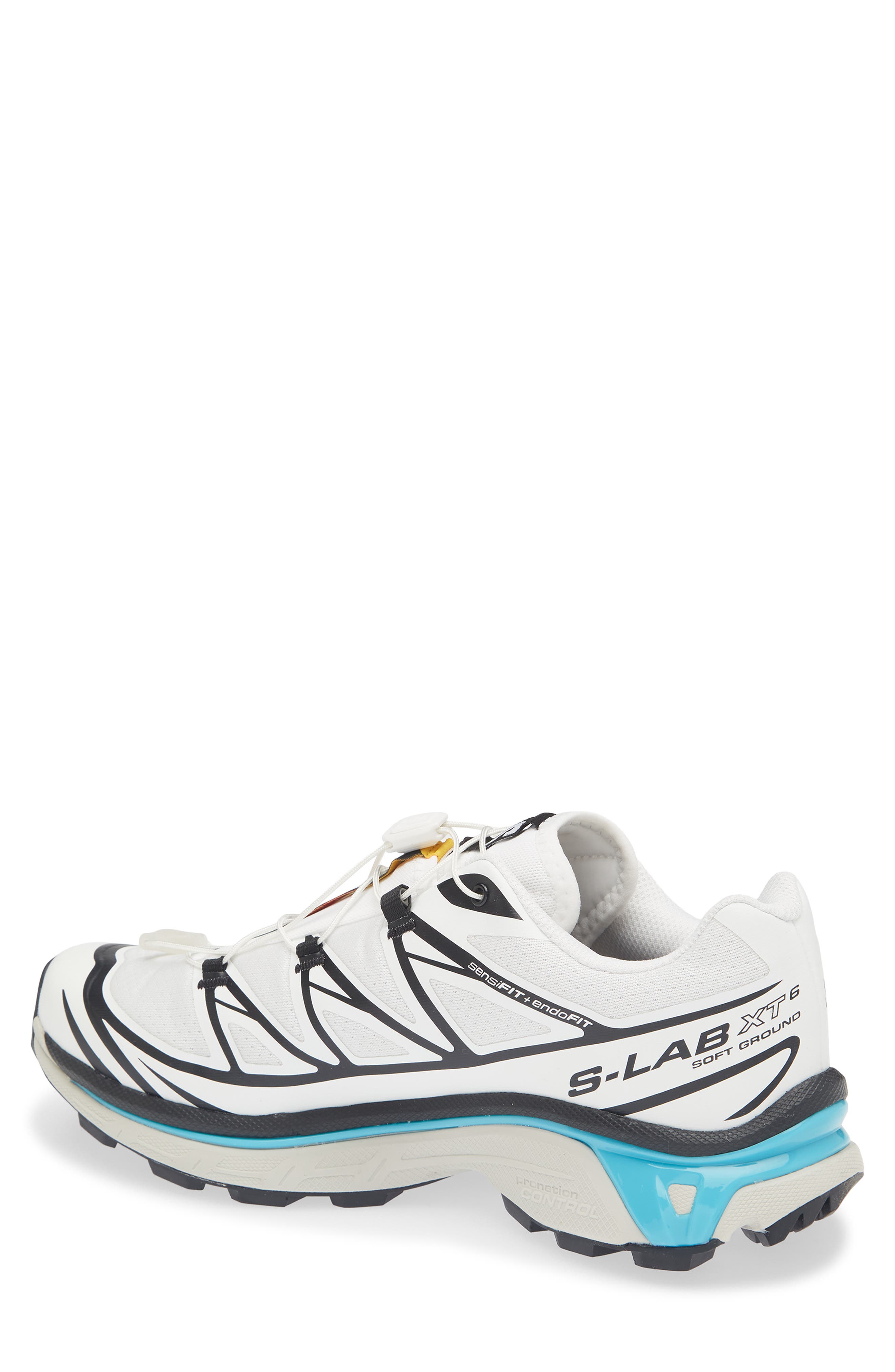 XT-6 Sneaker, Alternate, color, BLACK/ WHITE/ BLUE CURACAO