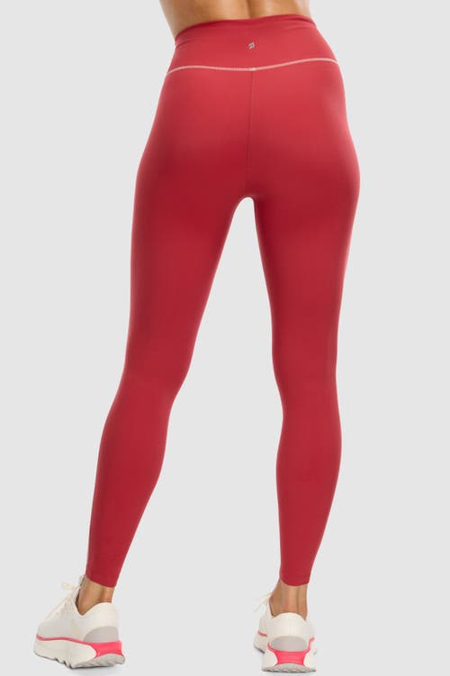 Peloton Cadent High Rise Legging 25" In Burgundy