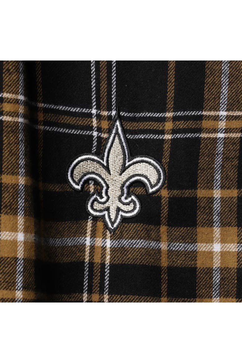 Men's Concepts Sport Black/Gold New Orleans Saints Big & Tall Ultimate Pants, Alternate, color, Black
