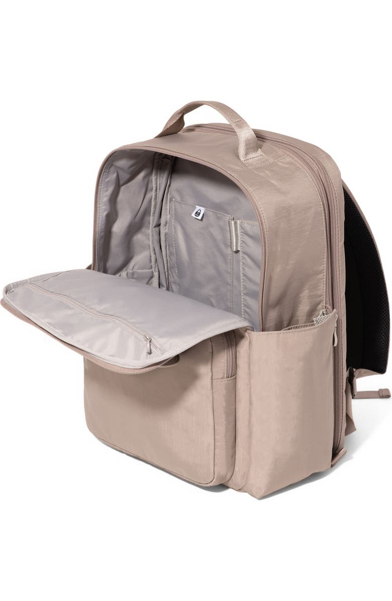 BAGGALLINI Coastal Flip Lock Laptop Backpack, Alternate, color, Moonrock
