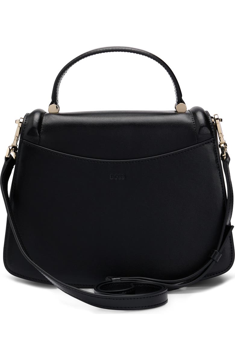 HUGO Ariell Leather Top Handle Bag, Alternate, color,