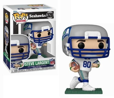Steve Largent (Seattle Seahawks) (Home Jersey) Funko Pop! NFL Legends