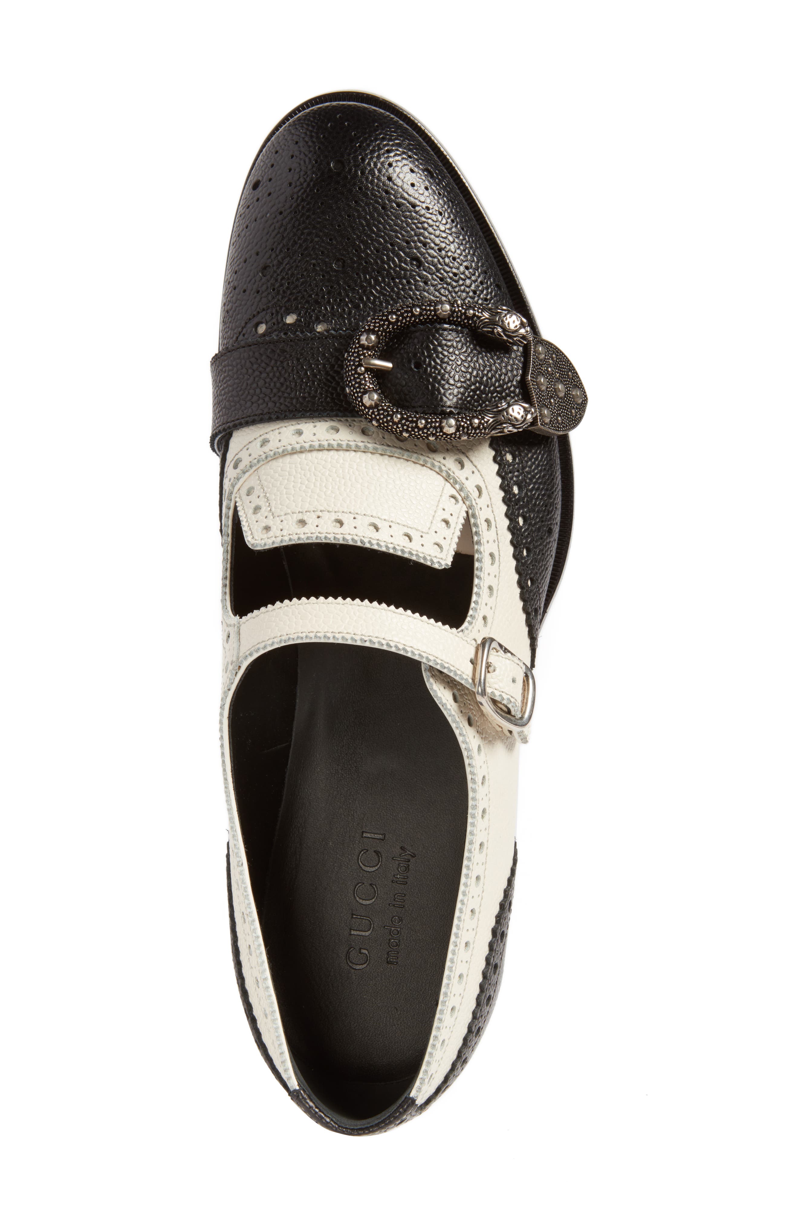 Gucci Queercore Brogue Monk Shoe (Men) | Nordstrom display picture 1