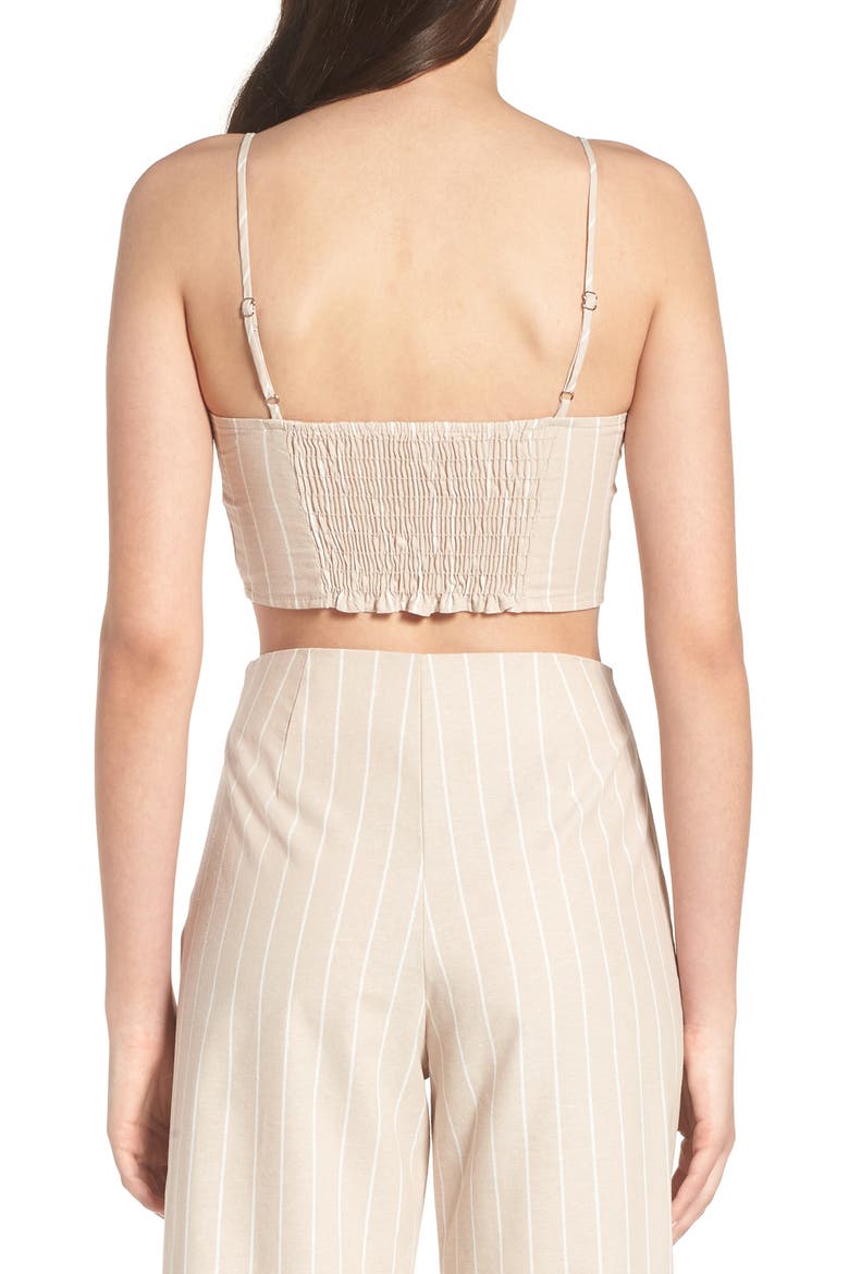 High Waist Culottes, Alternate, color, BEIGE MORN