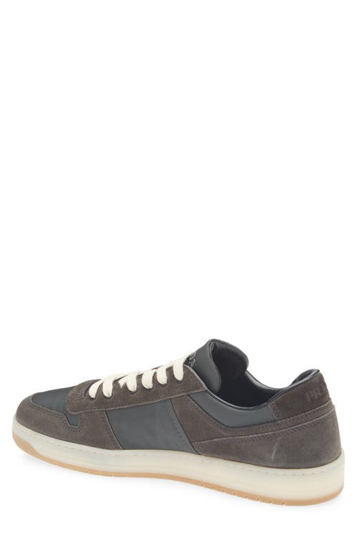 Prada Sneakers Downtown In Re-nylon And Gray Suede Men In Metallic