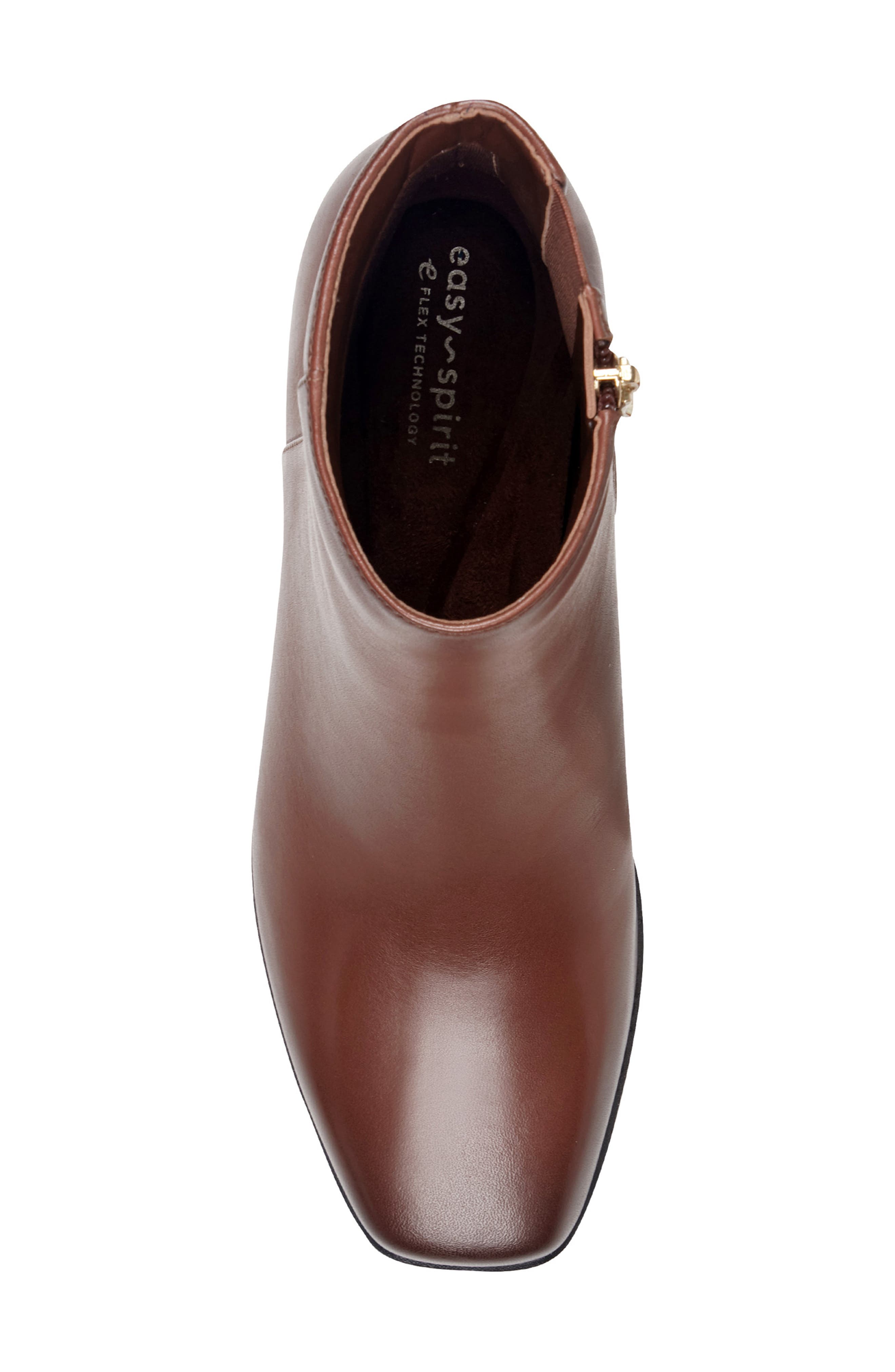 Sidney Leather Bootie, Alternate, color, BROWN